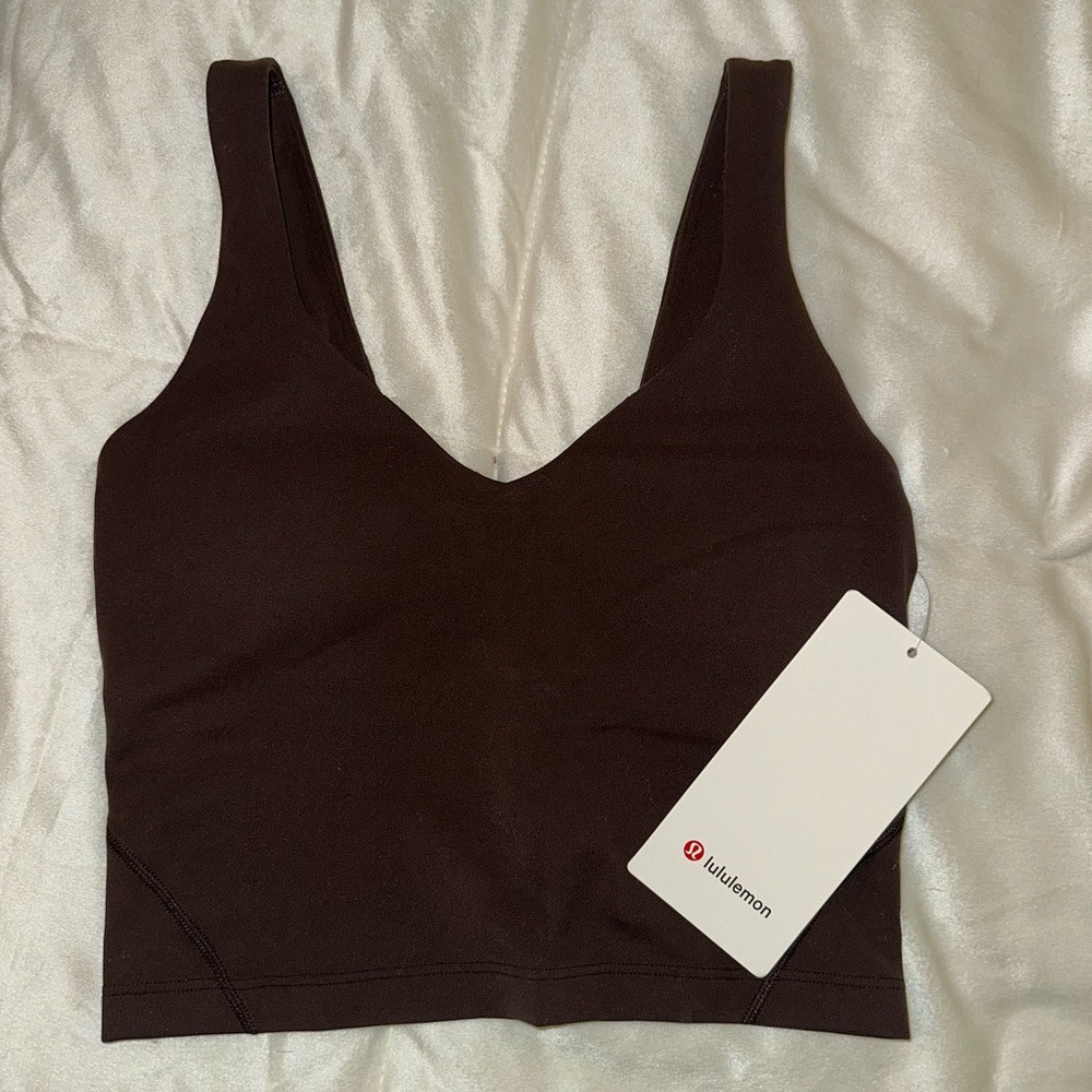 NWT Brown Lululemon Align Tank